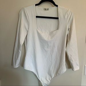 Free People Square Neck Bodysuit